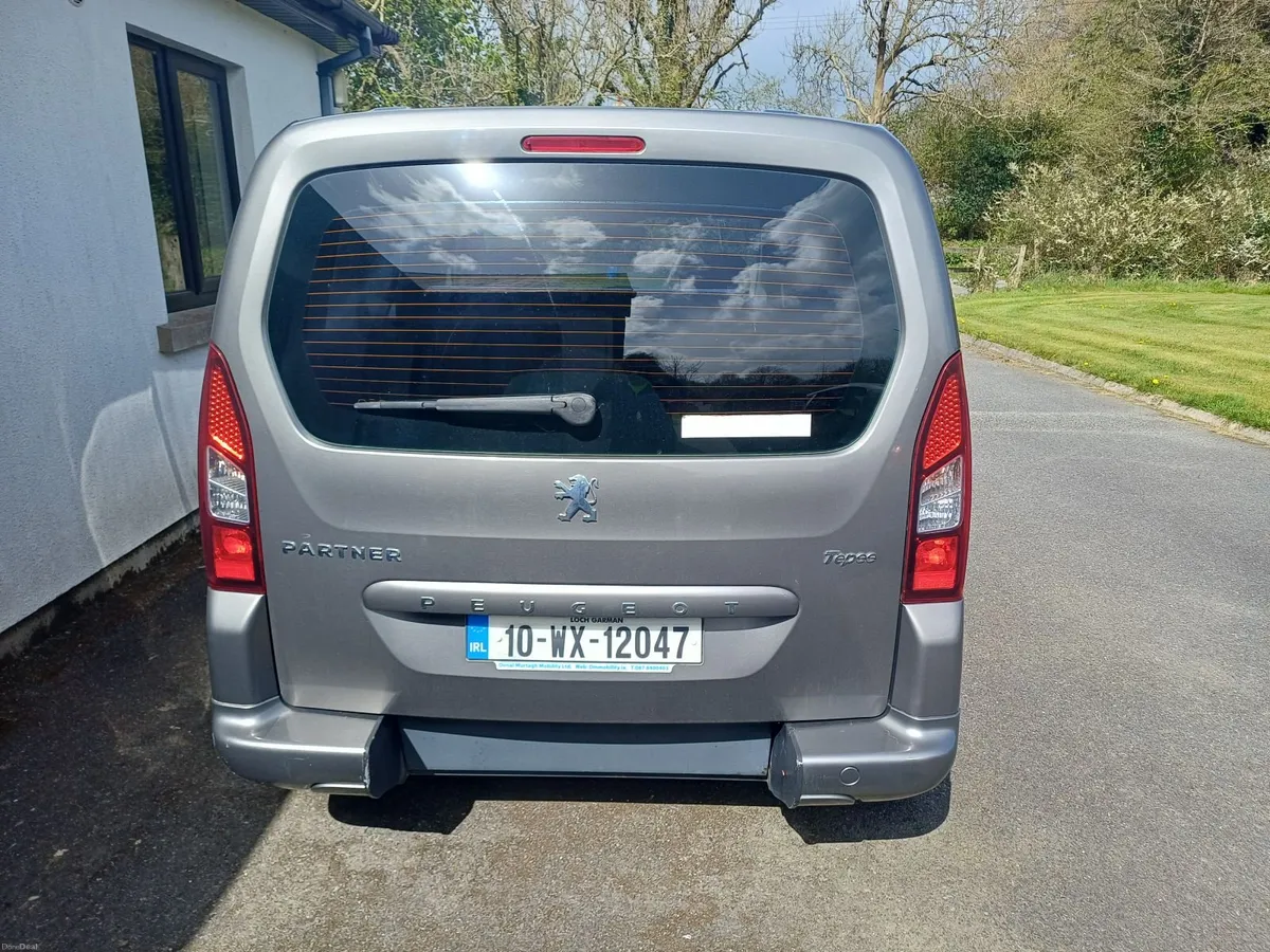 Peugeot Partner Tepee 2010 Wheelchair - Image 2