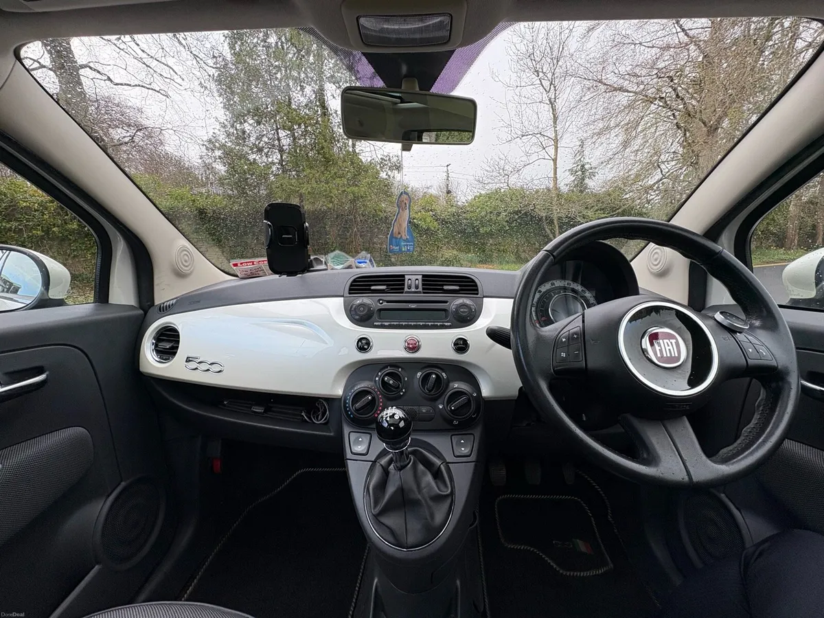 FIAT 500 1.2L HATCHBACK PEARL WHITE (2013) - Image 4