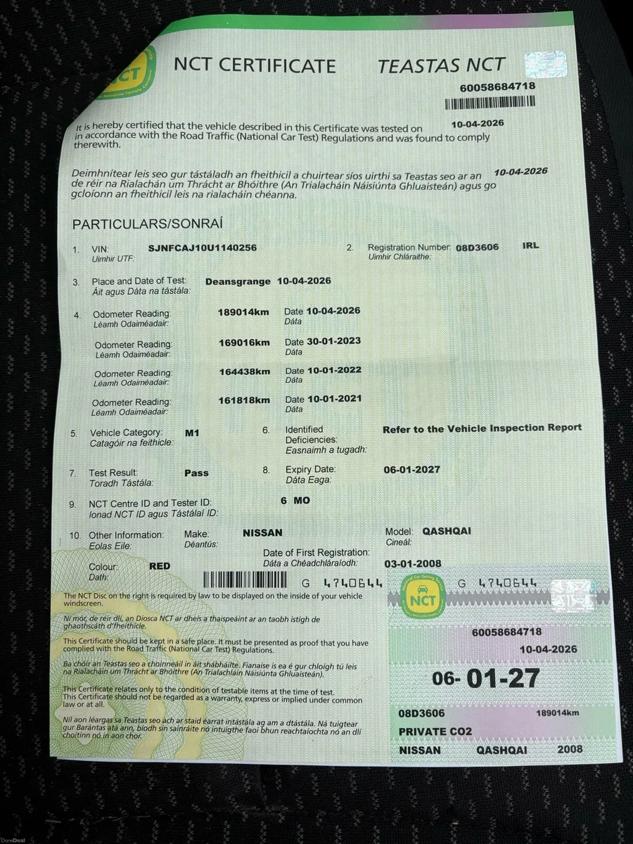 2008 Nissan qashqai - Image 2