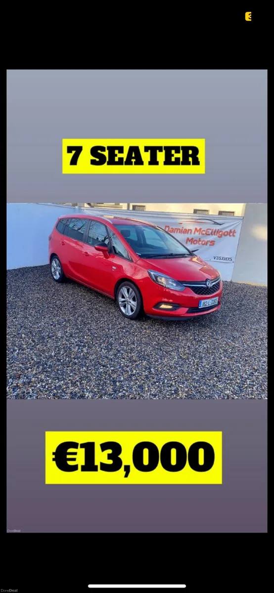 2018 Vauxhall Zafira  7 Seater 🌟 - Image 2