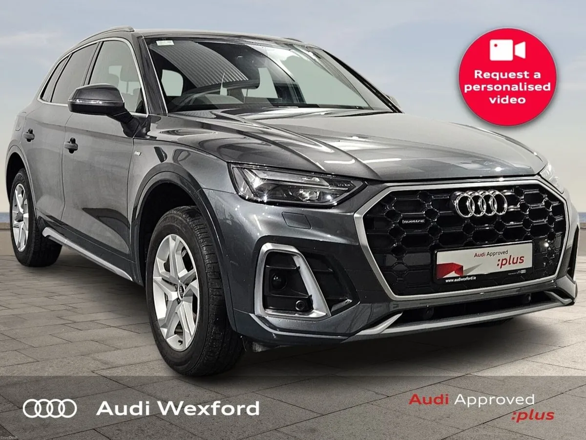 Audi Q5 40TDI Q 204HP Sline S-T €398p/m - Image 1