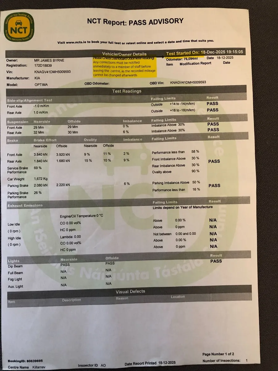 Kia Optima Hybrid 2017 - Automatic **READ AD** - Image 4