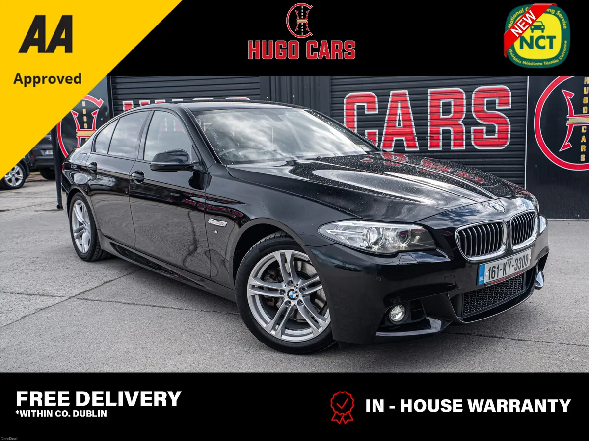 2016 BMW 520d M-Sport Auto/New NCT/Warranty - Image 1