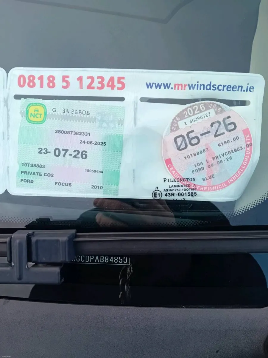 2010 Ford focus ztec 1.6 dsl tax & nct - Image 3