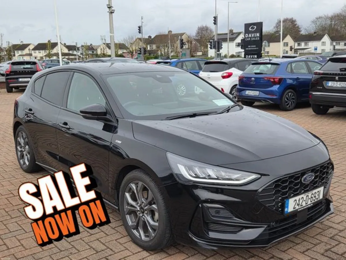 Ford Focus 1.0L ECO St-line 125PS MAN 4DR - Image 1