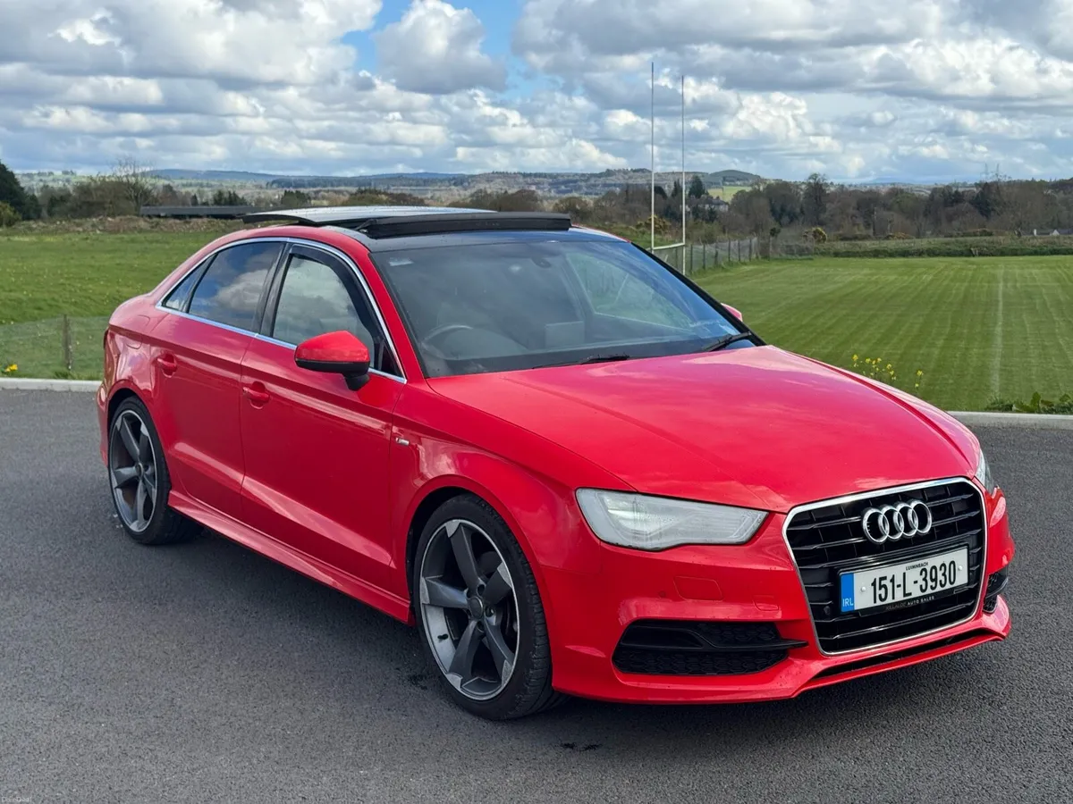 Audi a3 saloon 2015 S Line pan roof - Image 2