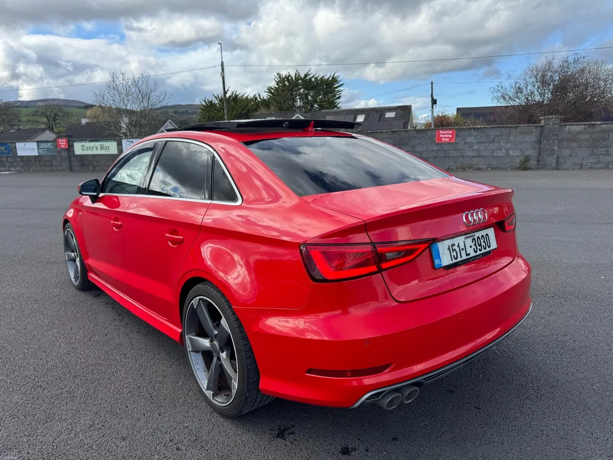 Audi a3 saloon 2015 S Line pan roof - Image 3