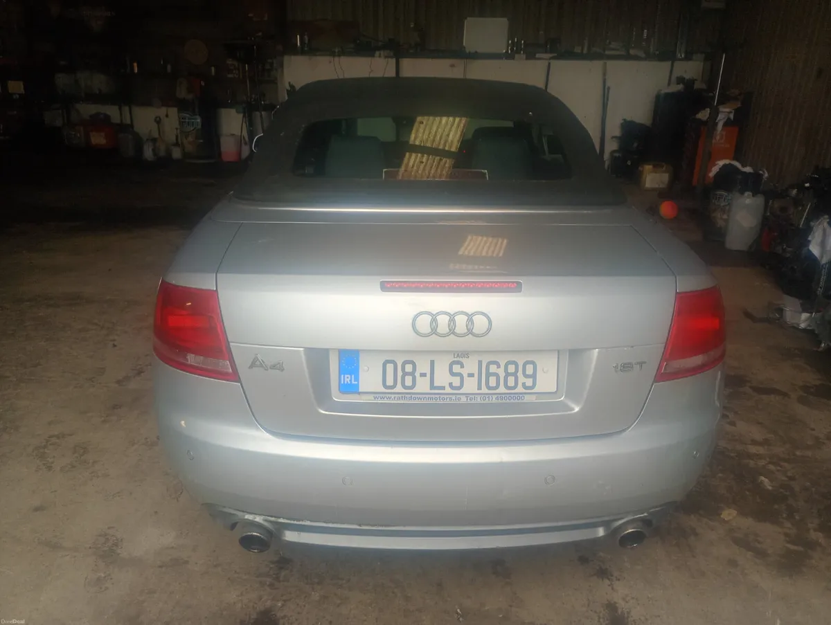 Audi A4 2008 convertible - Image 3