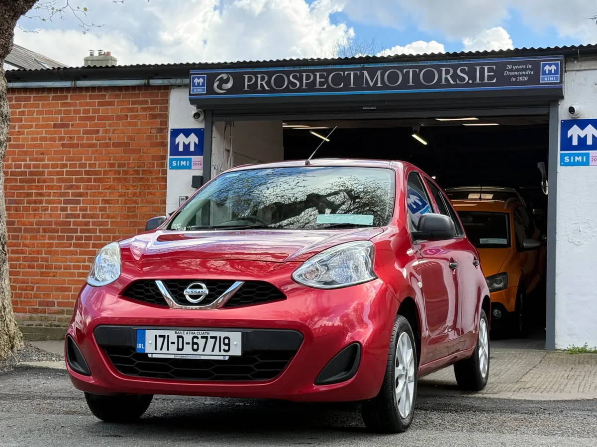 2017 Nissan Micra, 1.2 Petrol, Only 90km, New Nct, - Image 1