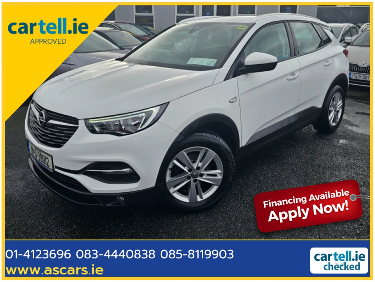 Opel Grandland X SC 1.2I ** LOW MILEAGE IRISH SUV - Image 1