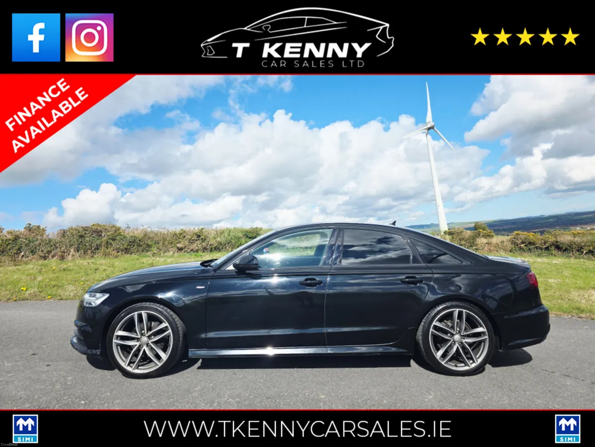 Audi A6 2.0 TDI S-LINE 150 S-TRONIC 4DR AUTO BLACK - Image 2