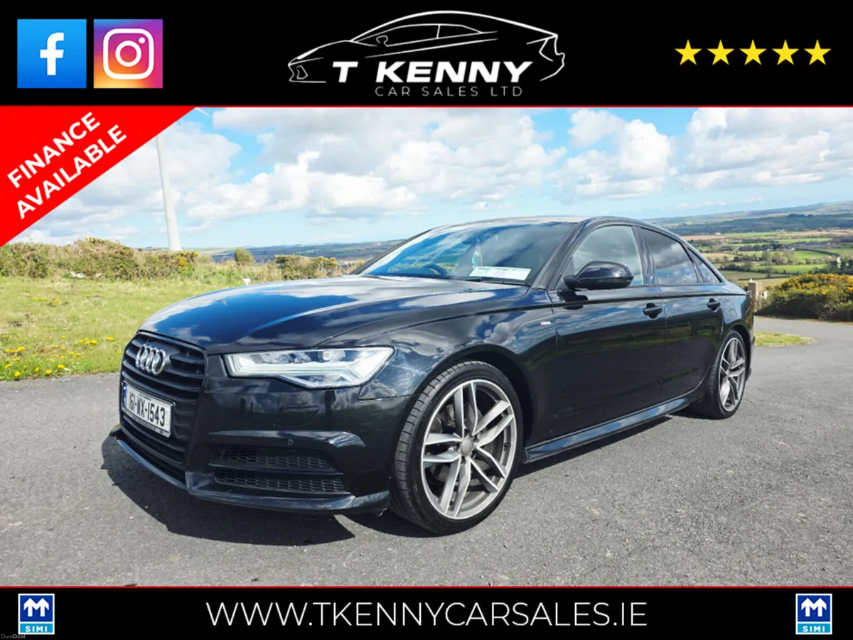 Audi A6 2.0 TDI S-LINE 150 S-TRONIC 4DR AUTO BLACK - Image 3