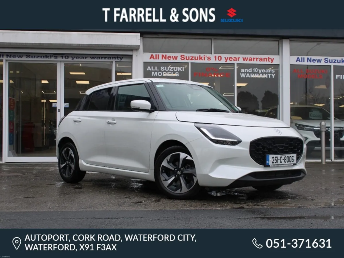 Suzuki Swift 1.2 HYBRID ULTRA CVT 5DR*Remainder 10 - Image 1