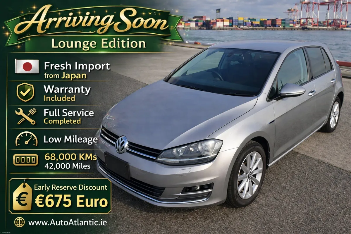 ❁ Arriving Soon ❁ VW Golf ❁ Lounge ❁ High Specs ❁ - Image 1