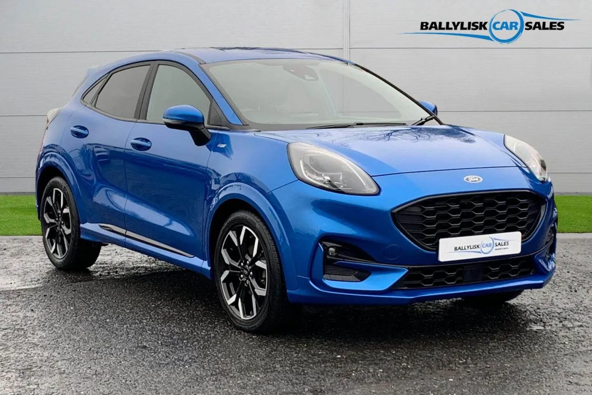 Ford Puma 1.0 125PS ST-Line X in Desert Island Blu - Image 1
