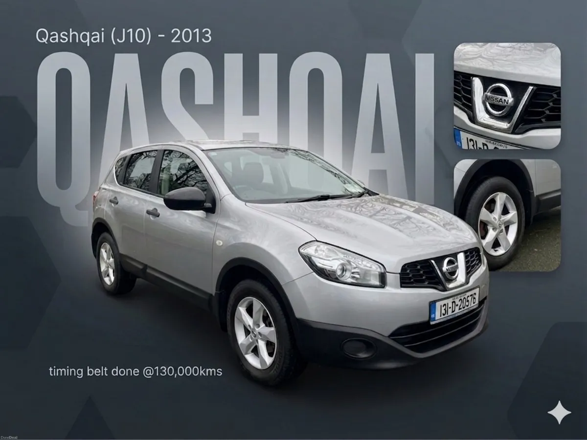 Nissan Qashqai 130,000KMs NCT 08/26 - Image 1
