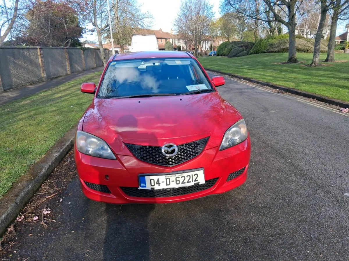 Mazda 3 2004. 1 lady owner.  NCT 12/26 €1,050 - Image 1