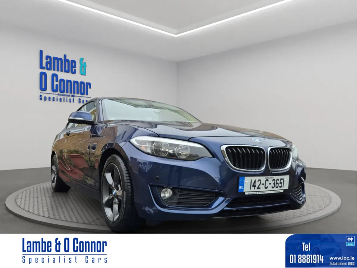 BMW 2-Series 218D SE COUPE *** BLUE MET / CREAM LE - Image 1