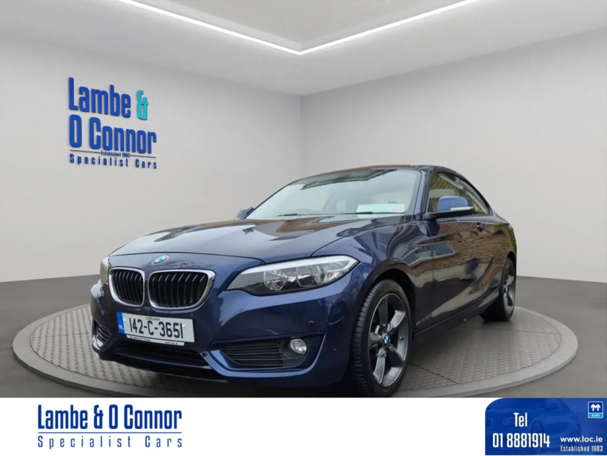 BMW 2-Series 218D SE COUPE *** BLUE MET / CREAM LE - Image 3