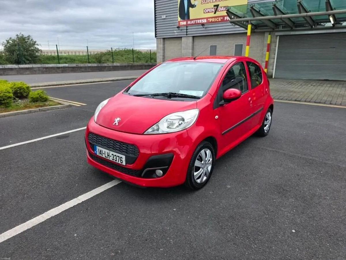 2014 Peugeot 107 1ltr with New Nct and Tax - Image 2