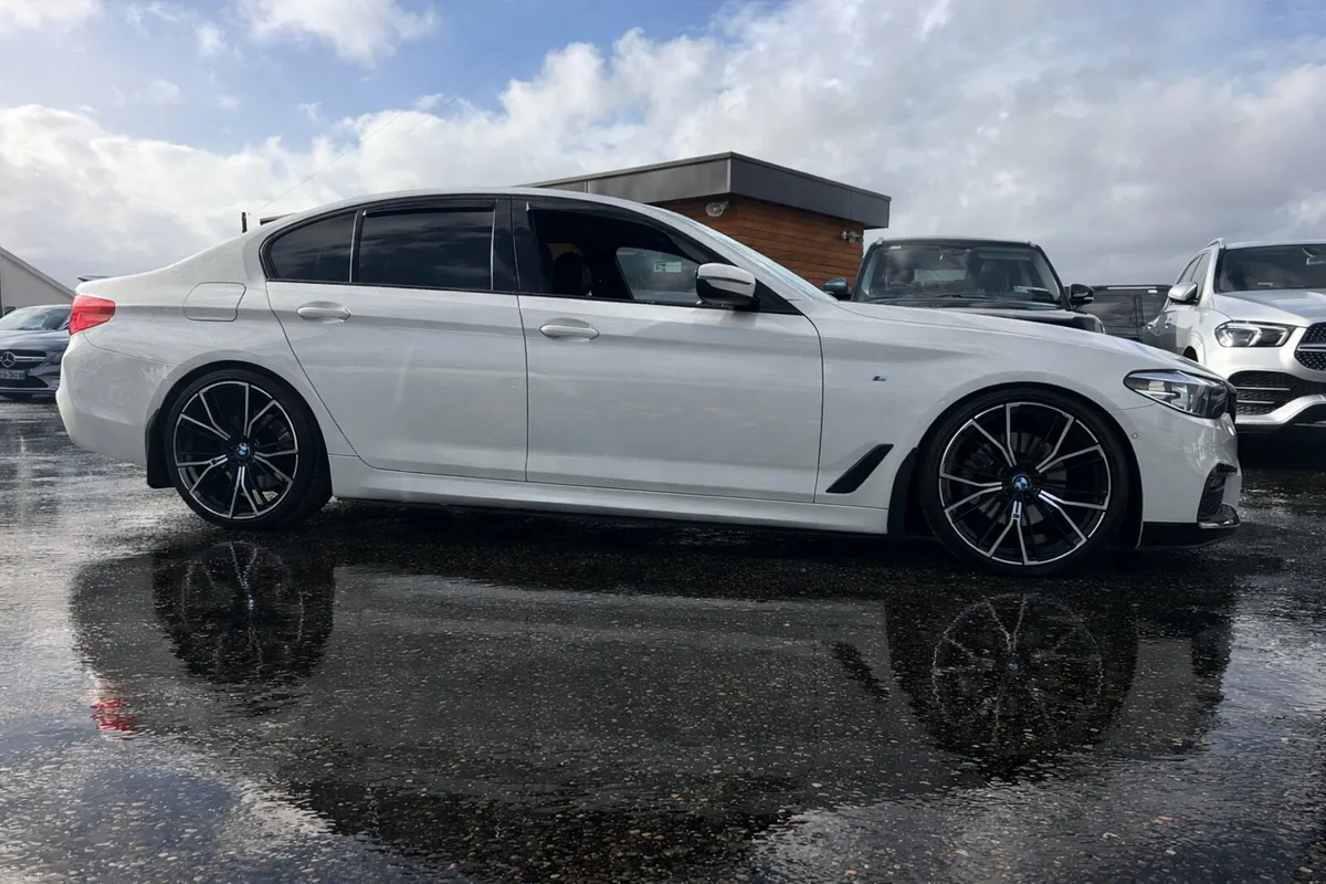 191 BMW 520D M SPORT ALPINE WHITE - Image 2
