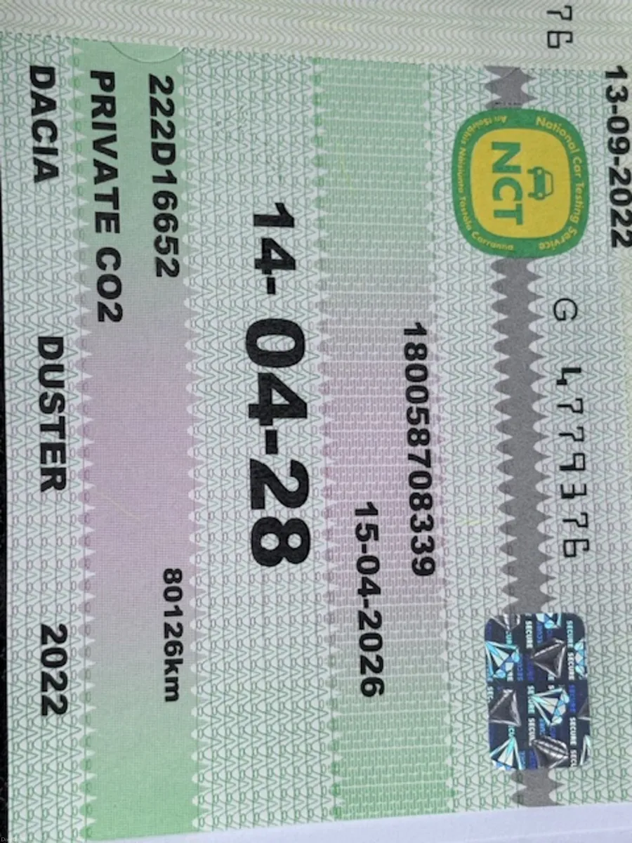 Dacia Duster 2022 NCT 2028 PRESTIGE - Image 3