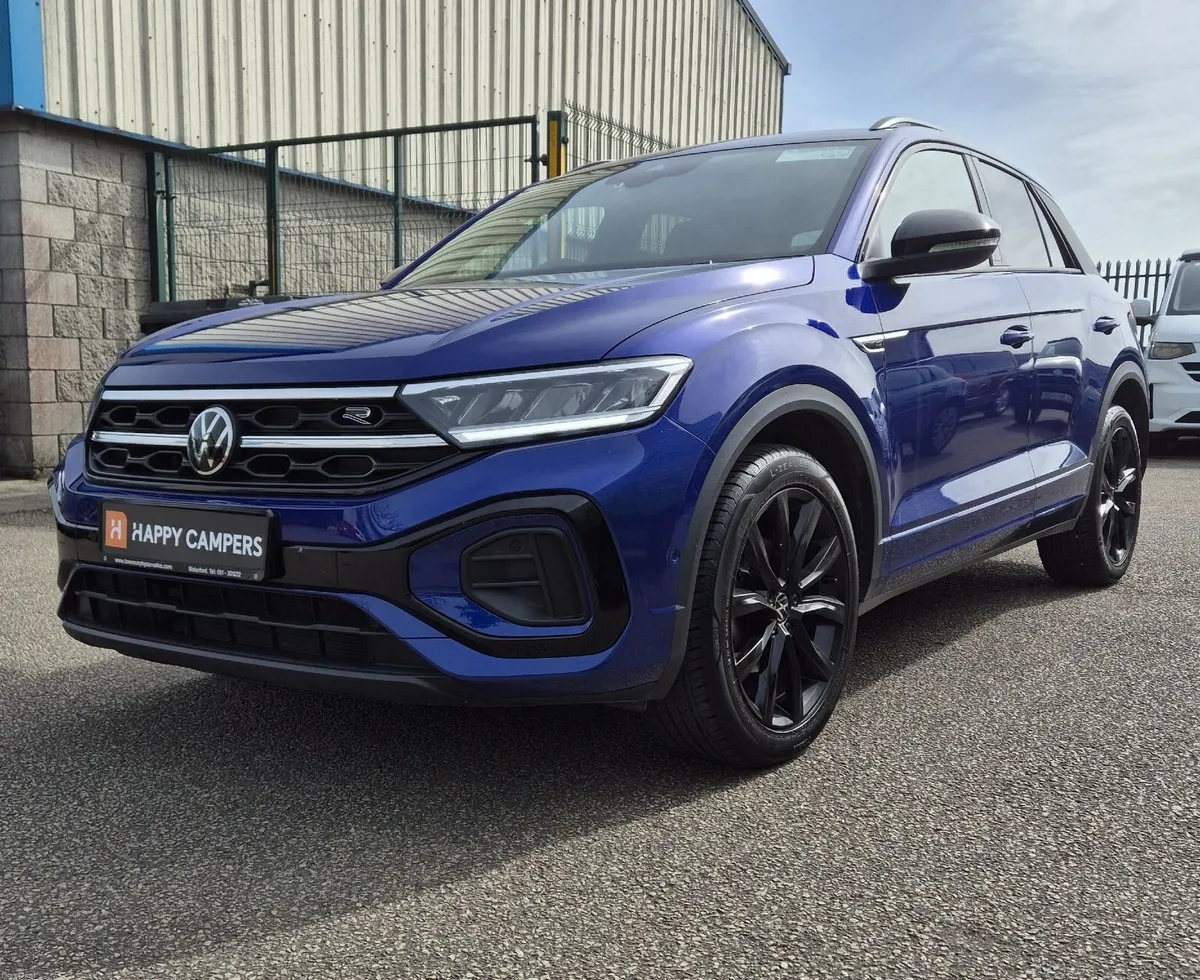 2023 Volkswagen T-Roc R-Line Lapiz Blue 25,995 - Image 2