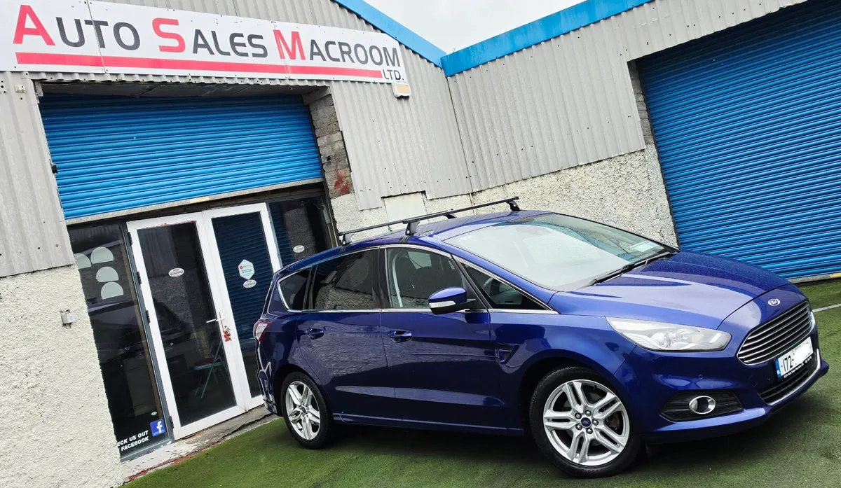 Ford S-Max TITANIUM 2.0TDCI 180BHP 7 SEATS NCT TAX - Image 1