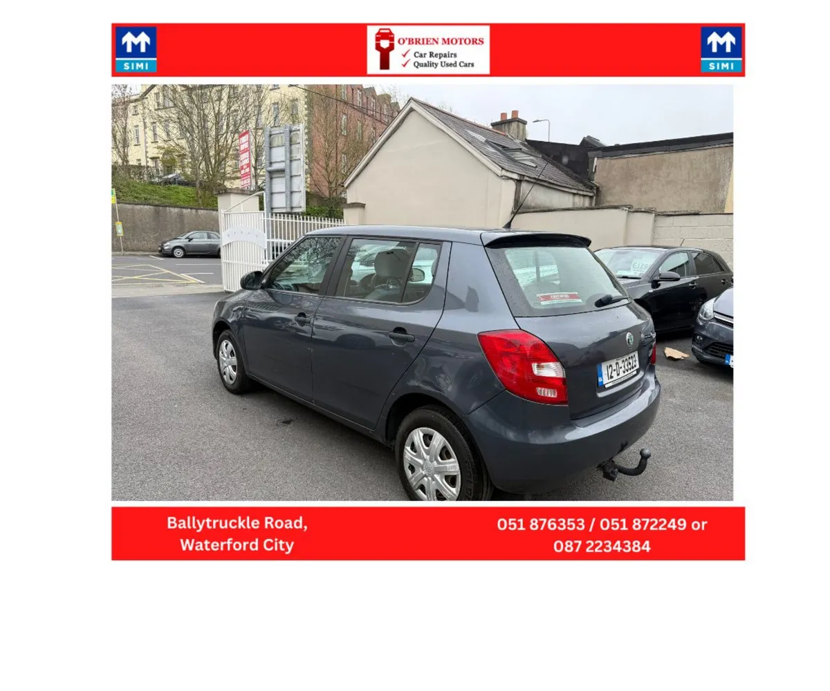 2012 Skoda Fabia , Petrol,1.2, 5 Door, Hatchback. - Image 3