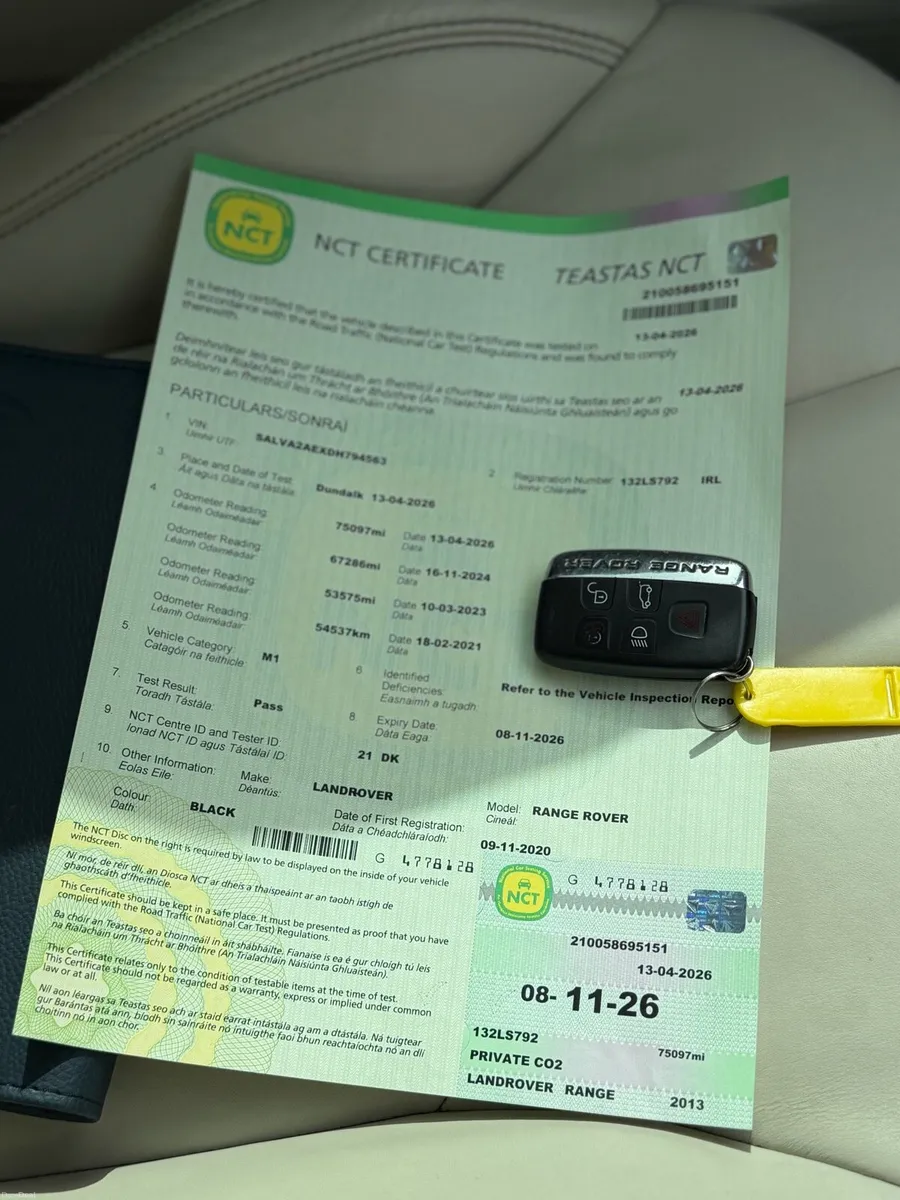 Automatic 132 range rover evoque very low miles - Image 3