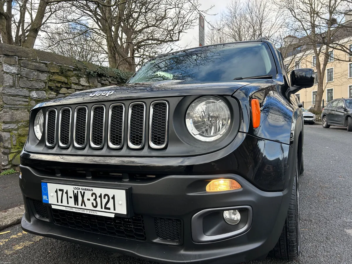 2017 JEEP RENAGADE LONGITUDE SAT NAV - Image 1