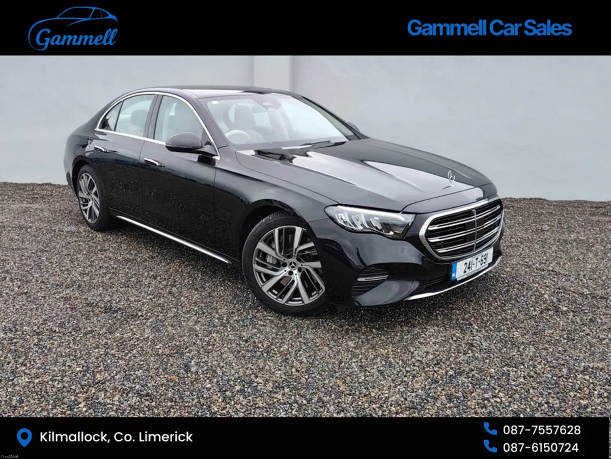 Mercedes-Benz E-Class 220 D EXCLUSIVE 4DR - Image 1