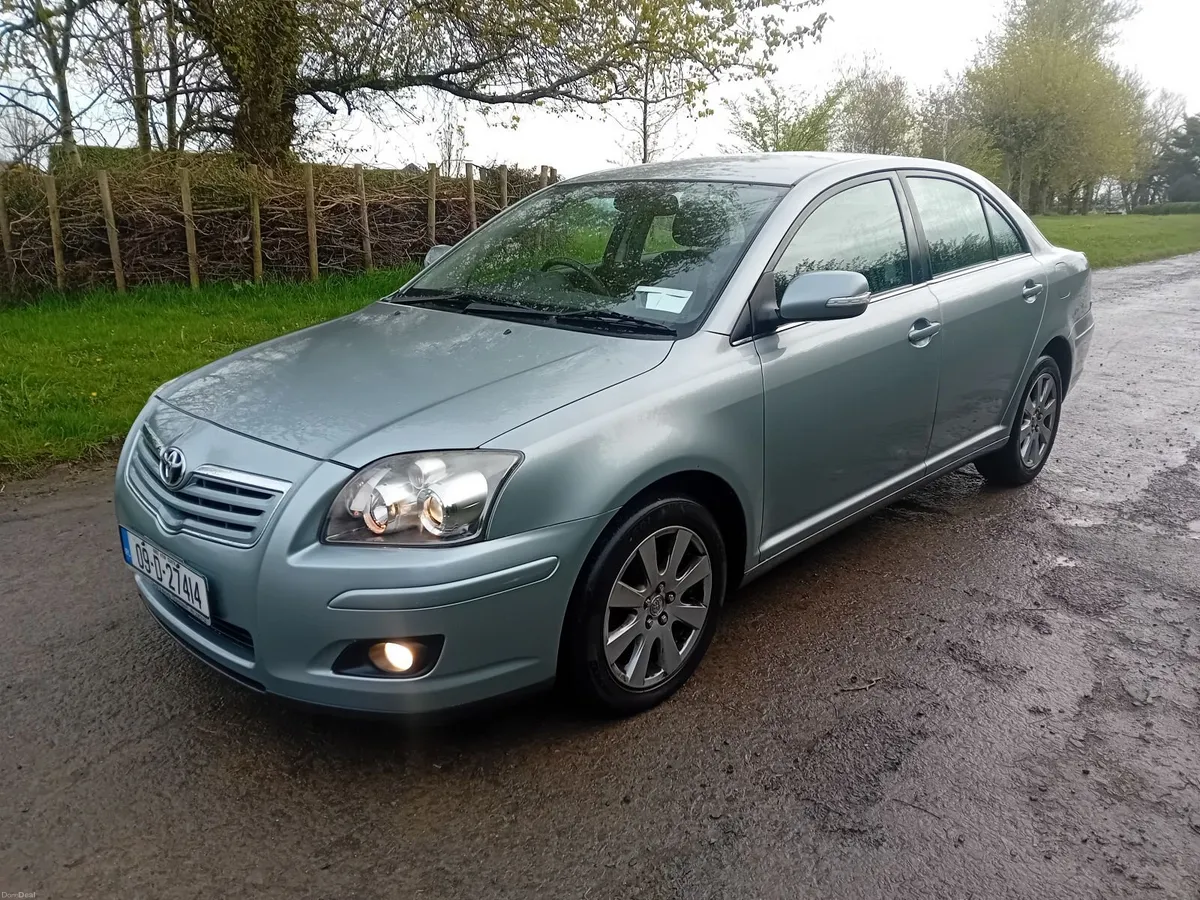 Toyota Avensis 2009 1.8 Petrol Low KM - Image 1