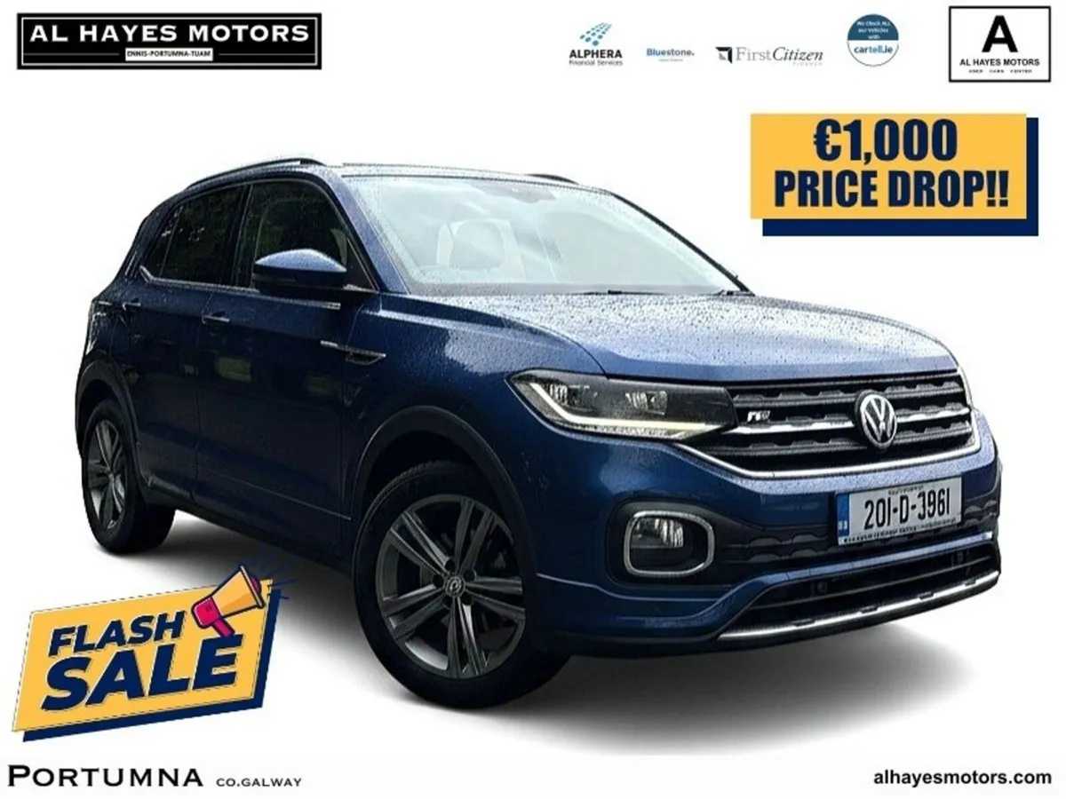 Volkswagen T-Cross R-Line 1.6 TDI 95HP *LOW MILEAG - Image 1