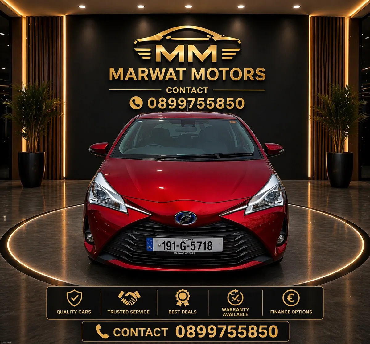 Toyota vitz 2019 1.5 L hybrid push start - Image 1