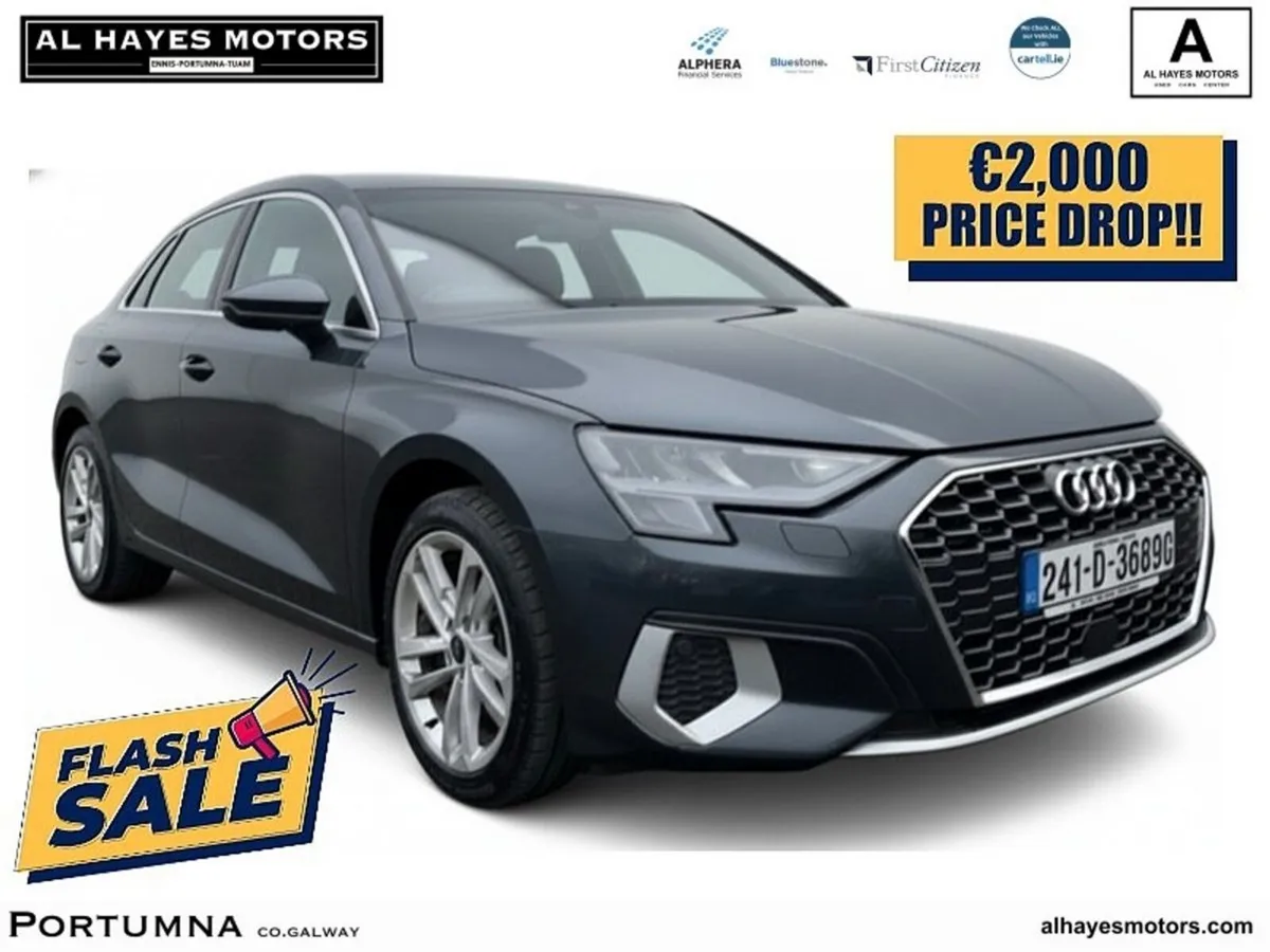 Audi A3 SPORTBACK 30 SE 2.0TDI 116BHP *€2K PRICE D - Image 1