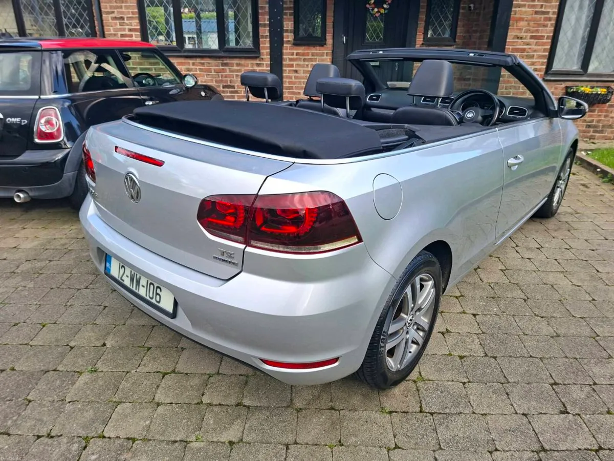VOLKSWAGON GOLF 1.2TSI CONVERTIBLE 2012 STUNNING - Image 1