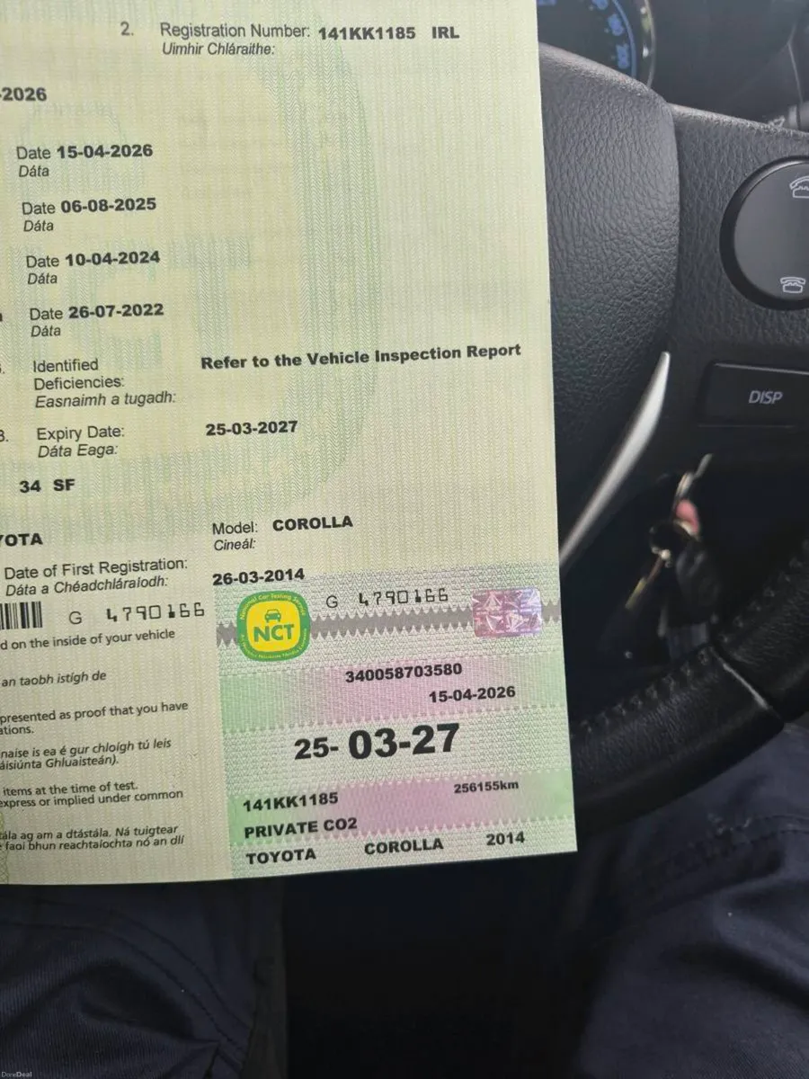 2014 Toyota Corolla Luna 1.4 diesel new test - Image 2