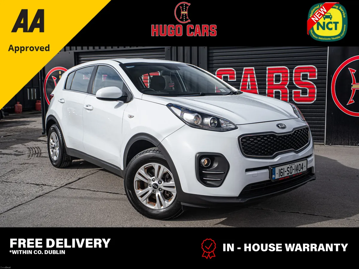 2016 Kia Sportage 1.7d/New NCT/1yr warranty - Image 1