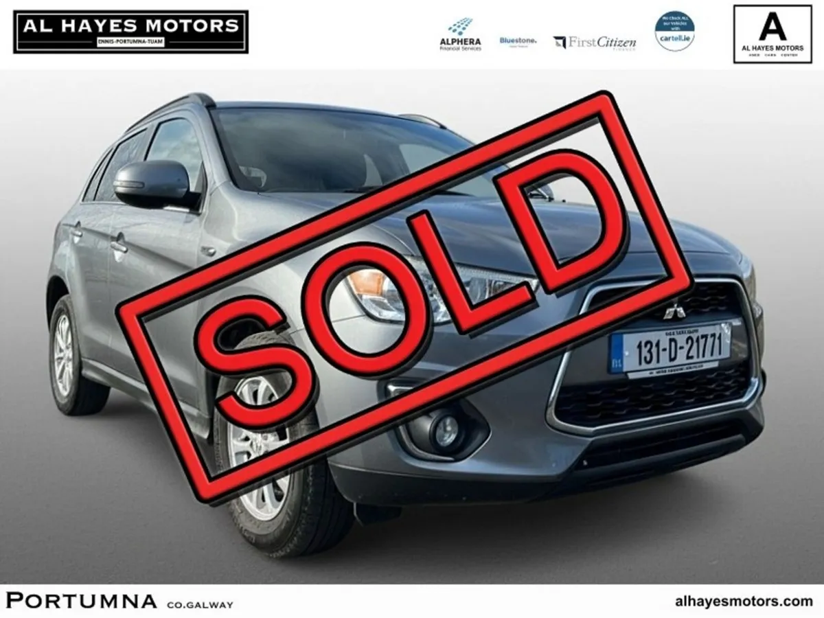 Mitsubishi ASX SOLD SOLD 2WD 6MT INSTYLE *TOWBAR A - Image 1