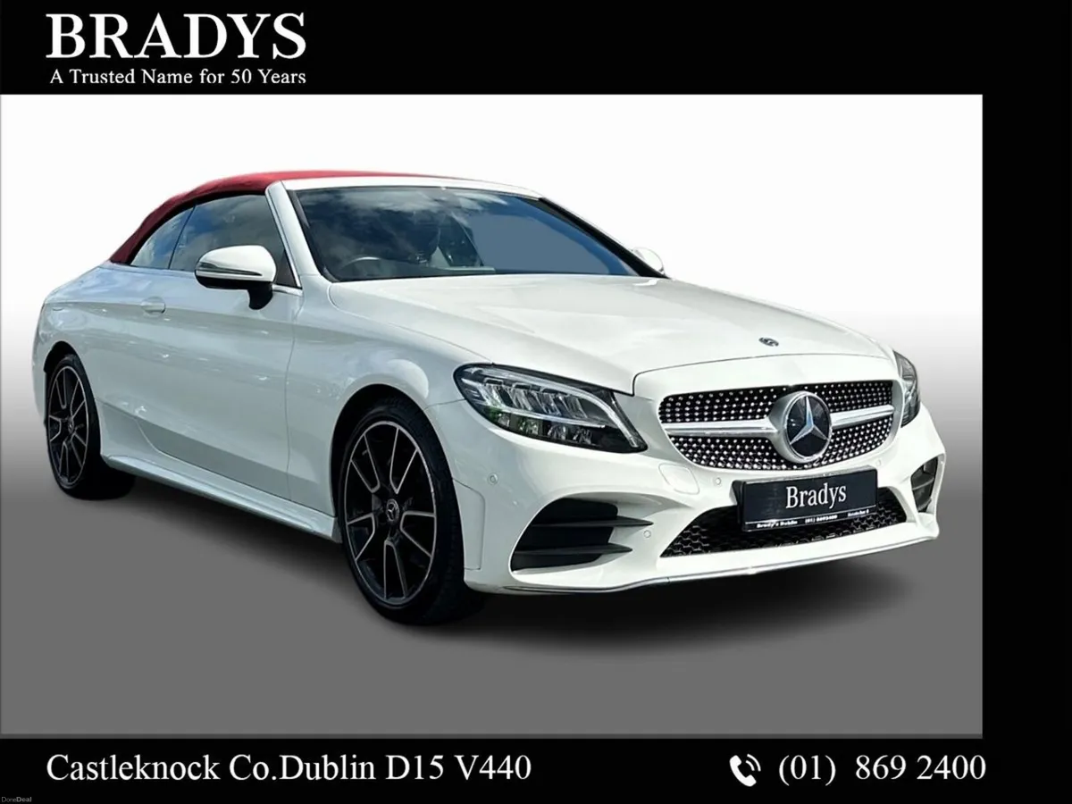 Mercedes-Benz C-Class C220d AMG Cabriolet--Low Mil - Image 3