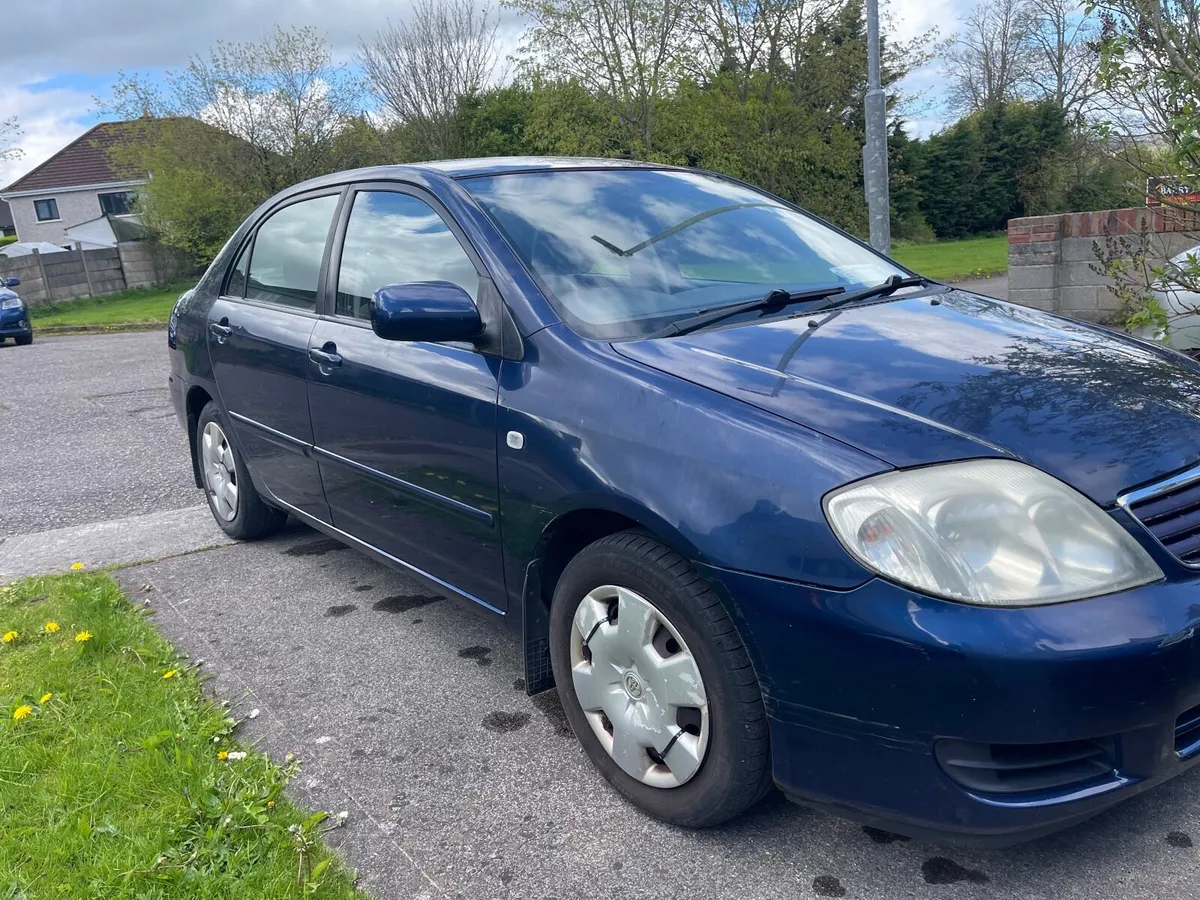 05 TOYOTA COROLLA 1.4 PETROL NCT AND TAX - Image 1