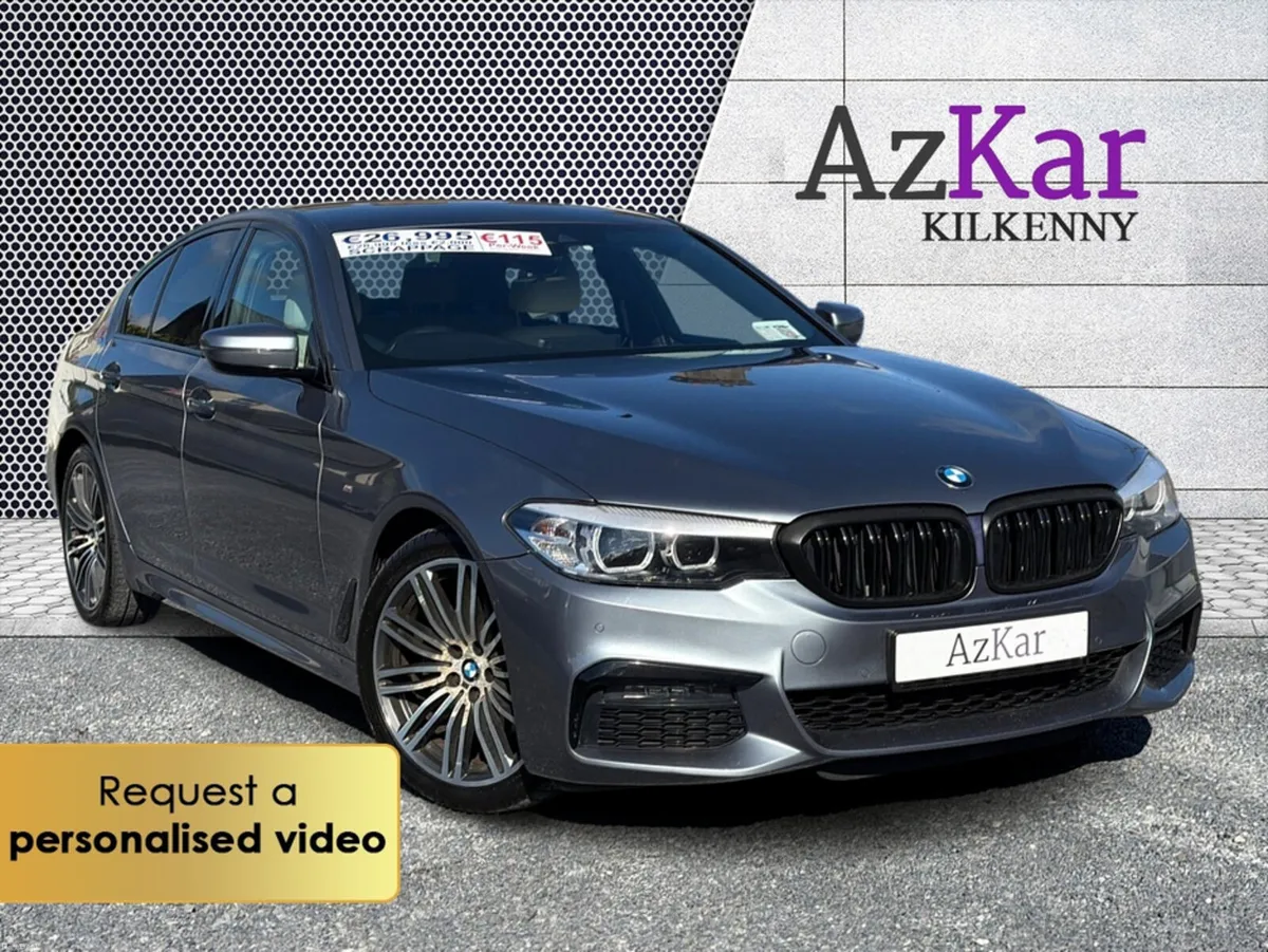 BMW 5-Series 2019 M SPORT 2.0D AUTOMATIC 190BHP €1 - Image 1