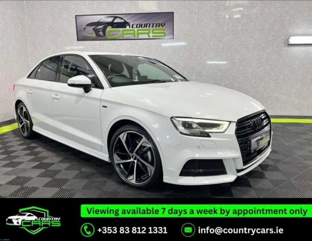 2019 Audi A3 Sline Saloon 150Ps Black Edition - Image 1