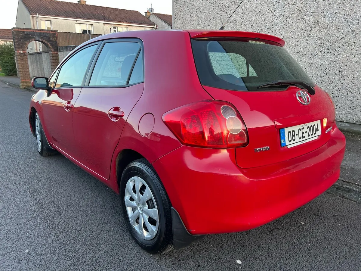 08 Toyota Auris 1.4 Petrol NEW Nct & Taxed - Image 3