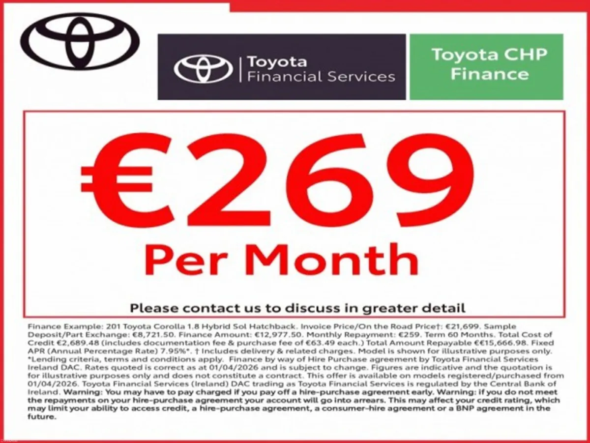 Toyota Corolla Hatchback 5dr Hybrid - LunaSport Ed - Image 4