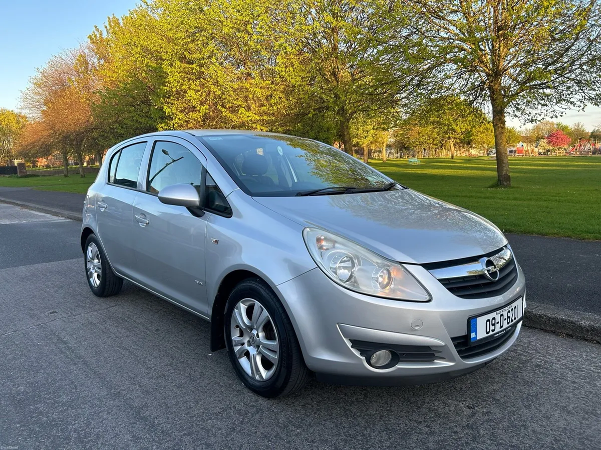 2009 OPEL CORSA 1.2 CLUB / NEW NCT -LOW KLM - Image 1