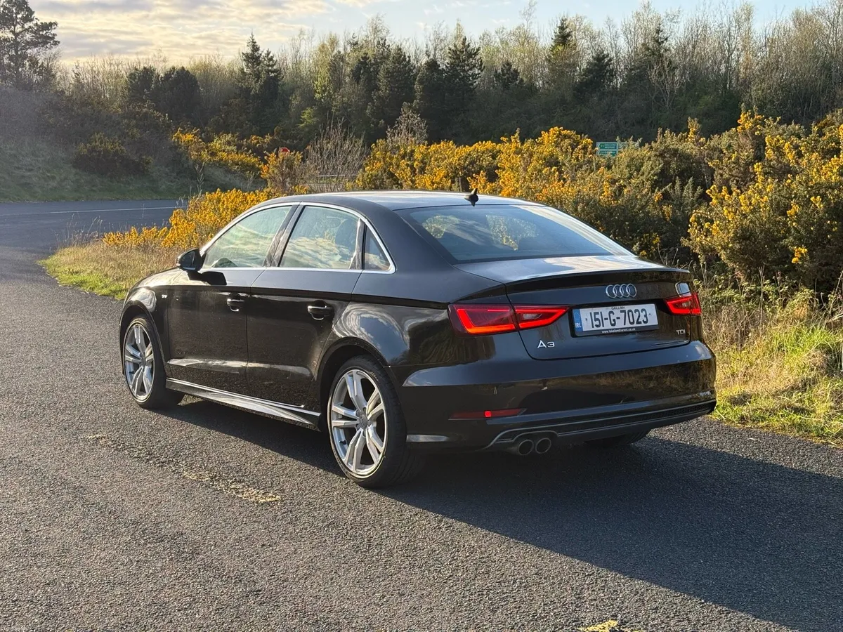2015 Audi A3 2.0 TDI S Line Saloon - Image 2