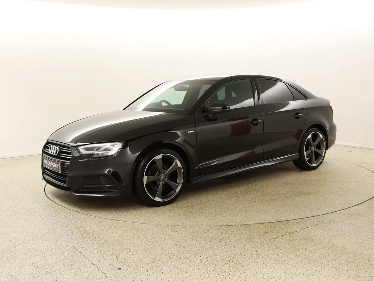 2017 AUDI A3 2.0 TDI 150 S-LINE SALOON BLACK EDITI - Image 3