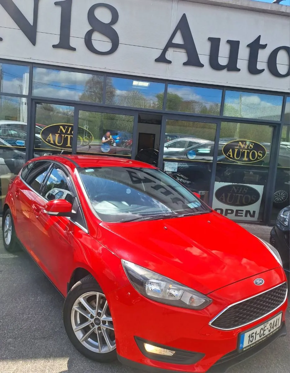151 Ford Focus 1.5 TDCi Zetec NCT & TAX - Image 1